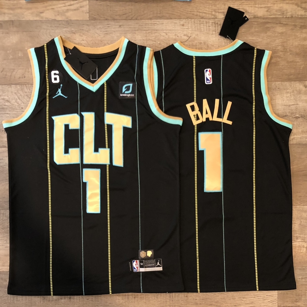 2022/2023 Jordan Brand Charlotte Hornets Lamello Ball Swingman Jersey